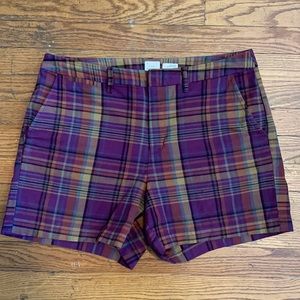 A New Day plaid chino shorts, size 10